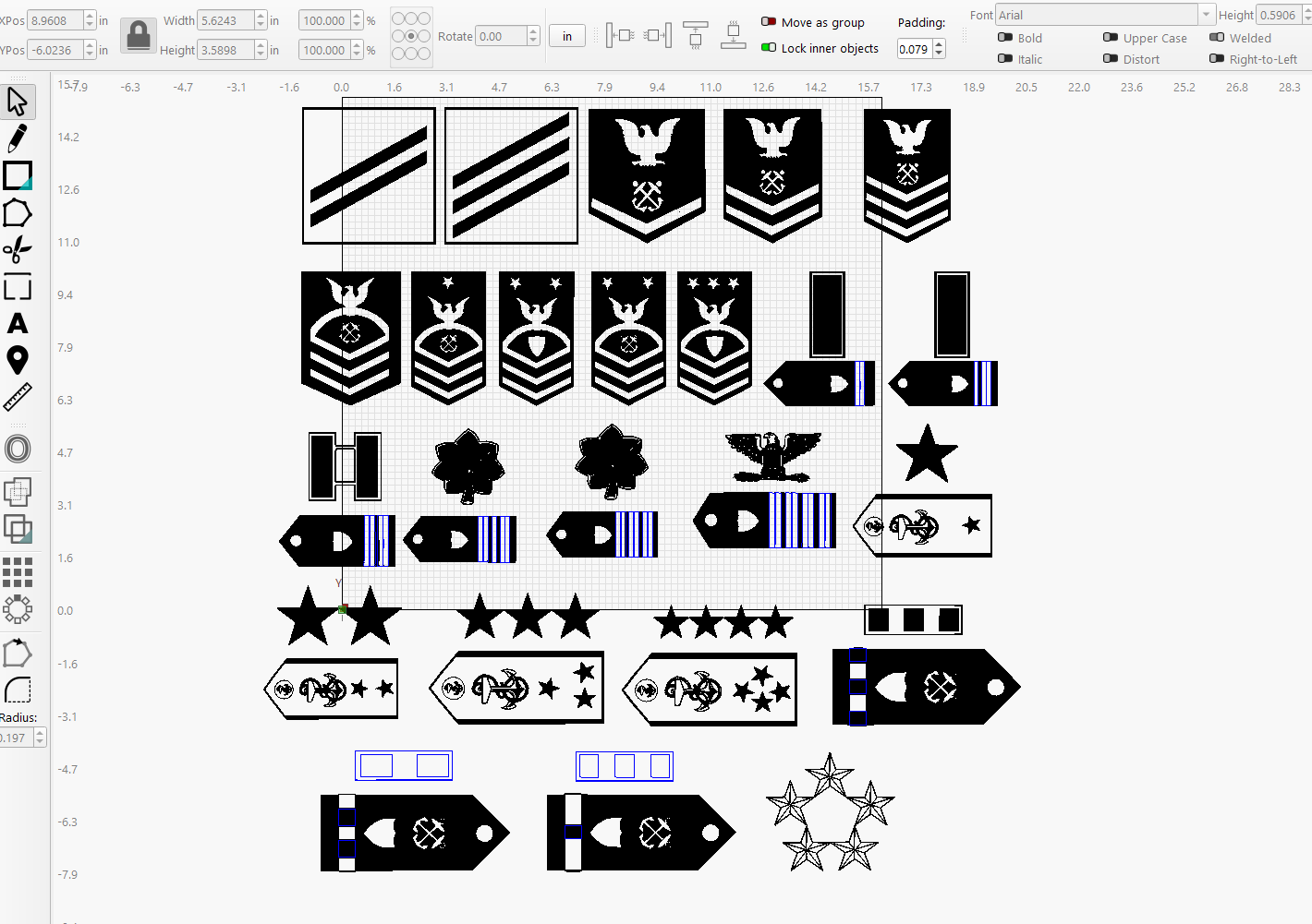 United States Coastguard Rank Insignias - Image 2
