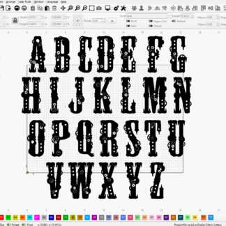 Steam Punk - Vector Alphabet